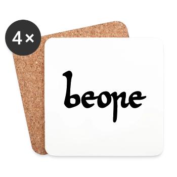 Old English Beer - Coasters (set of 4) - white - Front