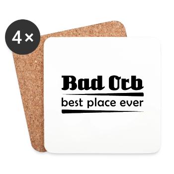 Bad Orb - Stadt best place ever - Untersetzer (4er-Set) - Weiß - Vorne