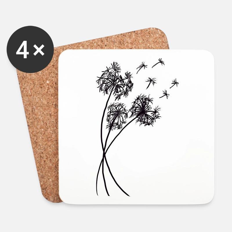 3 of a Kind - Untersetzer (4er-Set) - Weiß