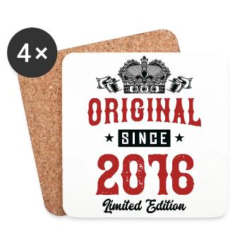 Édition limitée 2016 - Dessous de verre (lot de 4) - blanc - Devant