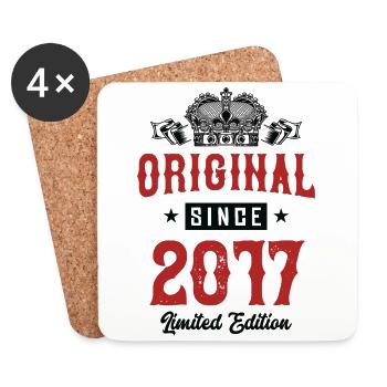 Édition limitée 2017 - Dessous de verre (lot de 4) - blanc - Devant