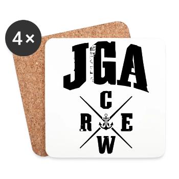 Jga Crew Anker - Untersetzer (4er-Set) - Weiß - Vorne