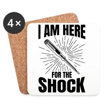 Electrical Engineer Joke - Coasters (set of 4) - white - Front