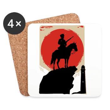 Abrek - Coasters (set of 4) - white - Front