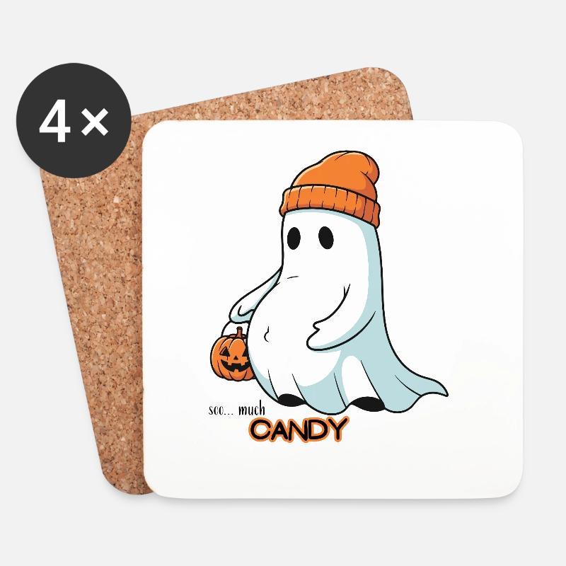 soo much Candy - Untersetzer (4er-Set) - Weiß