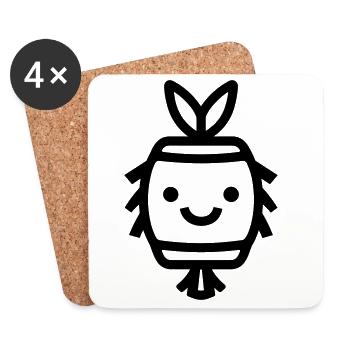 Pinata - Coasters (set of 4) - white - Front