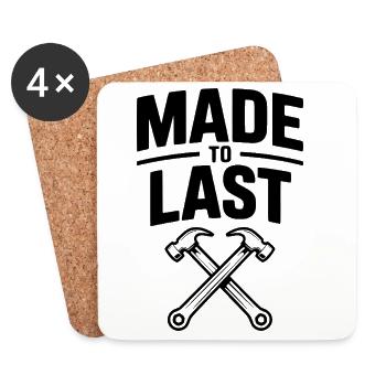 Made to Last - Coasters (set of 4) - white - Front