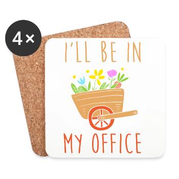 Botanist - Coasters (set of 4) - white - Front