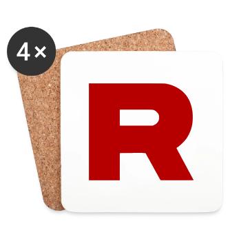 Rocket Go - Coasters (set of 4) - white - Front