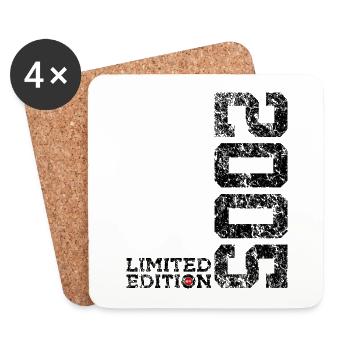 21ST BIRTHDAY 21 YEARS LIMITED EDITION 2005 - Coasters (set of 4) - white - Front