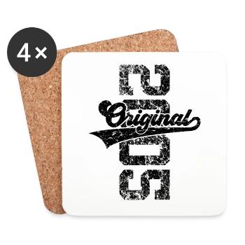 21ST BIRTHDAY ORIGINAL 2005 - Coasters (set of 4) - white - Front
