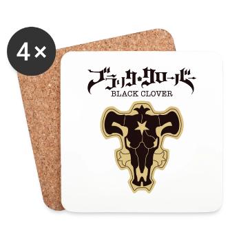 Black Clover - Coasters (set of 4) - white - Front