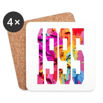 BUNT 31ST BIRTHDAY 1995 - Coasters (set of 4) - white - Front