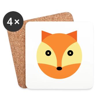 Fuchs - Coasters (set of 4) - white - Front