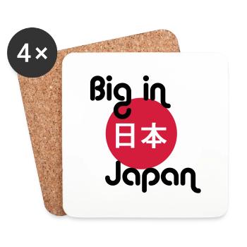 Big In Japan - Dessous de verre (lot de 4) - blanc - Devant