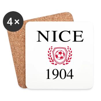 Nice Origin 1904 - Coasters (set of 4) - white - Front