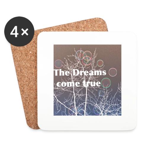 The Dreams come true , Träume werden wahr - Untersetzer (4er-Set)