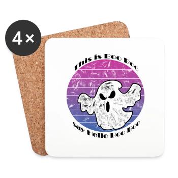 This is Boo Boo - Untersetzer (4er-Set) - Weiß - Vorne