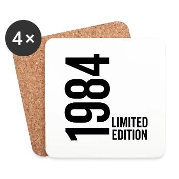 1984 Limited Edition - Untersetzer (4er-Set) - Weiß - Vorne