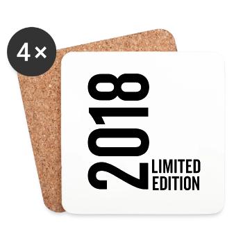 2018 Limited Edition - Coasters (set of 4) - white - Front