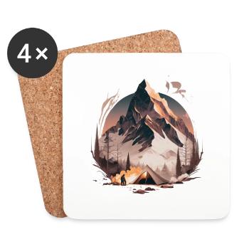 Untitled Design 198 - Coasters (set of 4) - white - Front