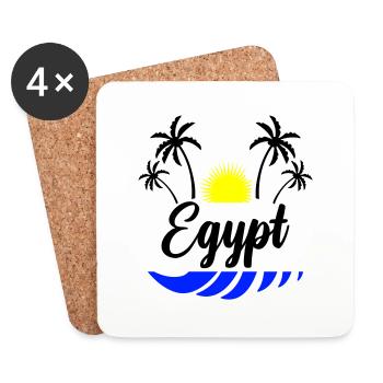 egypt - Untersetzer (4er-Set) - Weiß - Vorne