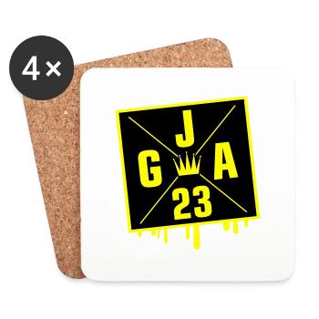 Jga 2023 Junggesellenabschied - Untersetzer (4er-Set) - Weiß - Vorne