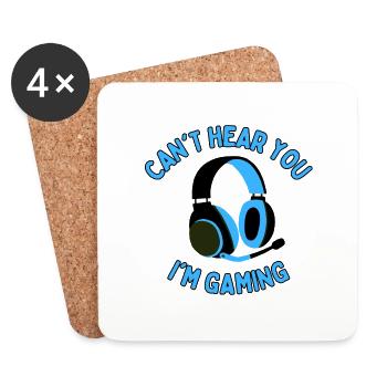 Gaming People - Coasters (set of 4) - white - Front