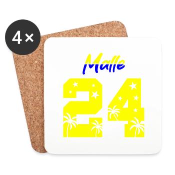 Malle 24 - Coasters (set of 4) - white - Front