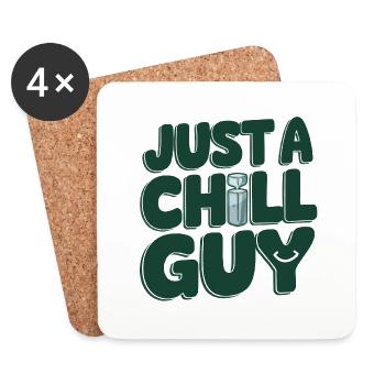 Paroles de Just a Chill Guys - Dessous de verre (lot de 4) - blanc - Devant