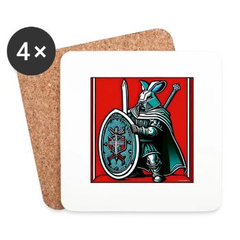 Make Easter Great Again I - Untersetzer (4er-Set) - Weiß - Vorne