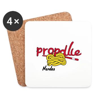 Noodle Nendes - Coasters (set of 4) - white - Front