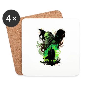 Cultist - Coasters (set of 4) - white - Front