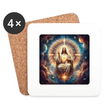 Image 30 - Dessous de verre (lot de 4) - blanc - Devant