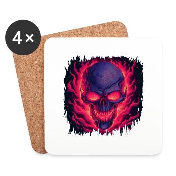 birthday present idea fuck you quote - Coasters (set of 4) - white - Front