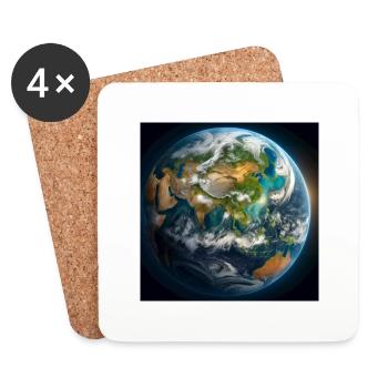 group1 14 - Coasters (set of 4) - white - Front