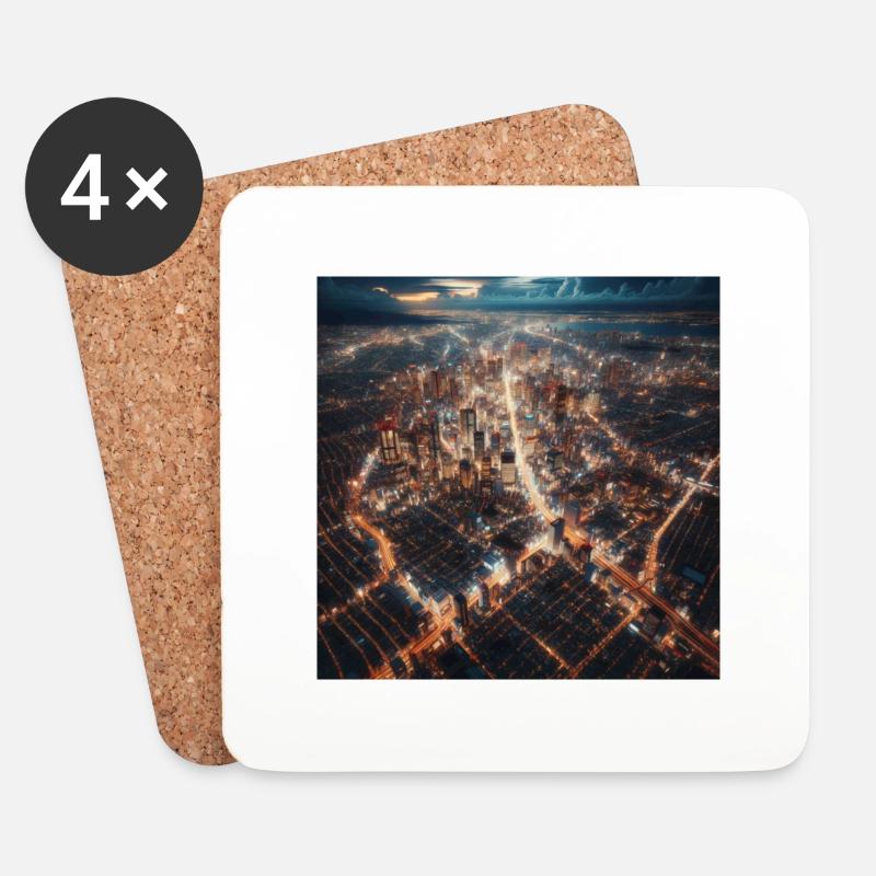 group1 15 - Coasters (set of 4) - white