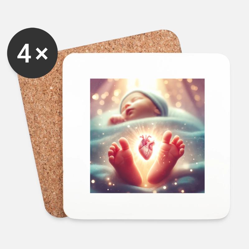 group1 19 - Coasters (set of 4) - white