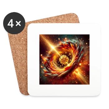 group1 18 - Coasters (set of 4) - white - Front