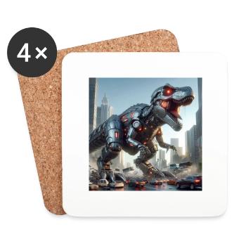 Rexxy - Coasters (set of 4) - white - Front