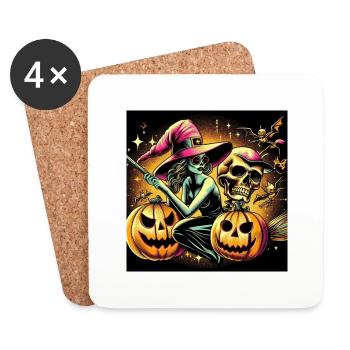 1000005335 - Coasters (set of 4) - white - Front