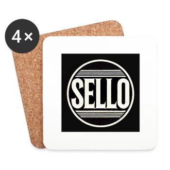 Sello Weiß - Untersetzer (4er-Set) - Weiß - Vorne
