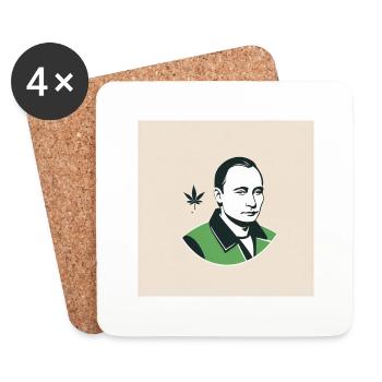 Vladimir - Untersetzer (4er-Set) - Weiß - Vorne