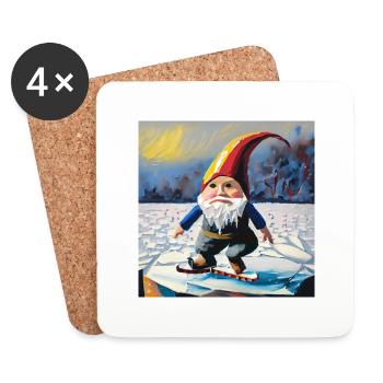 Winter Winter - Untersetzer (4er-Set) - Weiß - Vorne