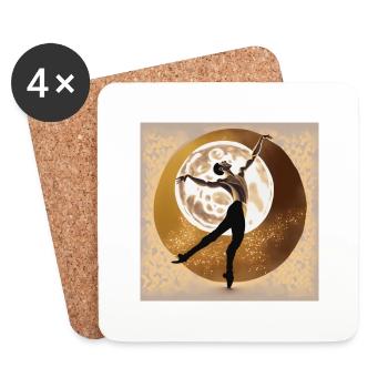 The perfect combination - Coasters (set of 4) - white - Front