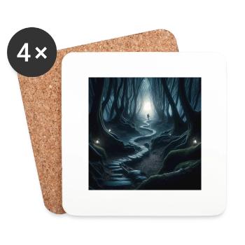 Enlighten Challenges - Coasters (set of 4) - white - Front