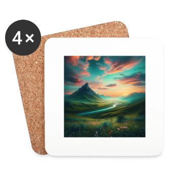 McAninch - Coasters (set of 4) - white - Front