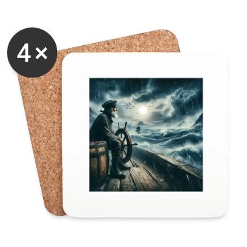 Sailor - Coasters (set of 4) - white - Front
