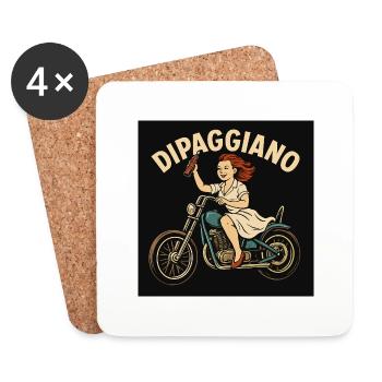Dipaggiano 2 - Untersetzer (4er-Set) - Weiß - Vorne