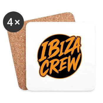 Ibiza Crew Holidays - Coasters (set of 4) - white - Front